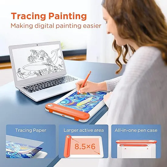 ugee 8" Bluetooth Drawing Tablet Q8W
