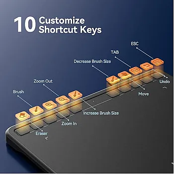 ugee 6.5″ Drawing Tablet S640