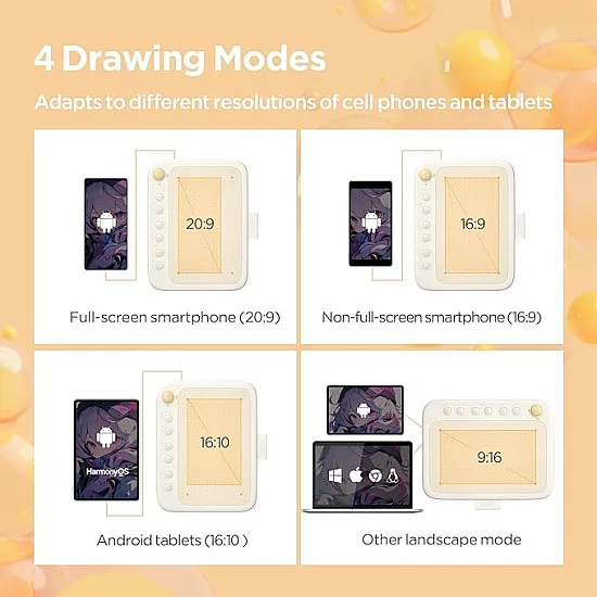 ugee 6" Mobile Drawing Tablet Q6