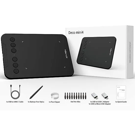 XPPen Deco mini4