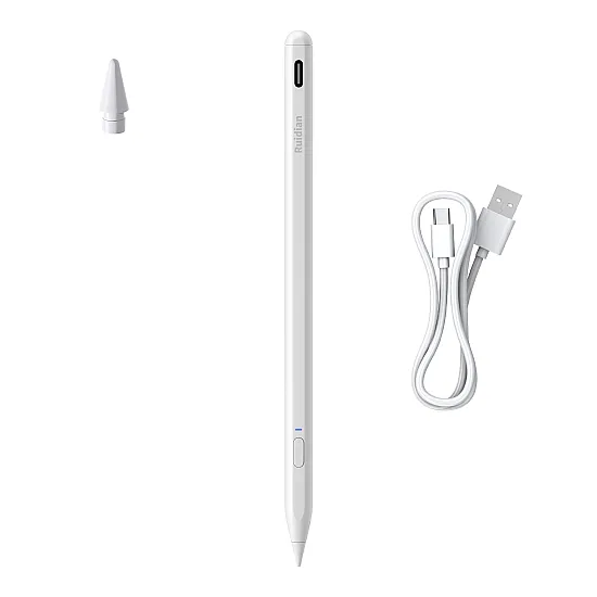 Ruidian Active Stylus Pen for iPad with 40-Hour Battery Life, and Palm Rejection - PC003
