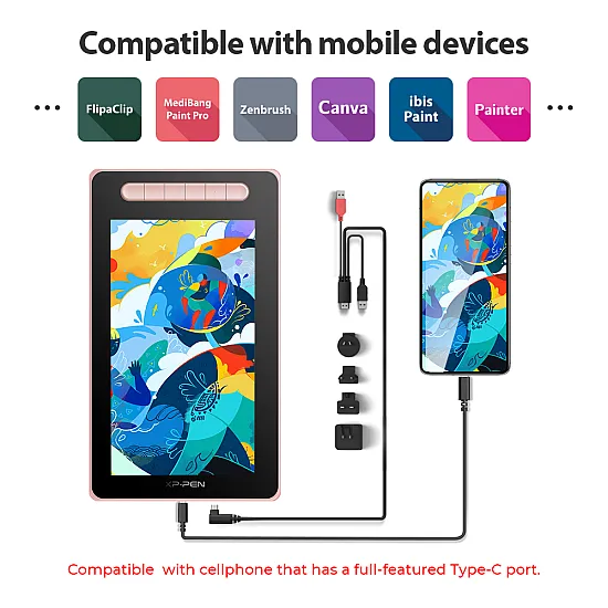 XPPen Artist 10 (2nd Gen) Pink